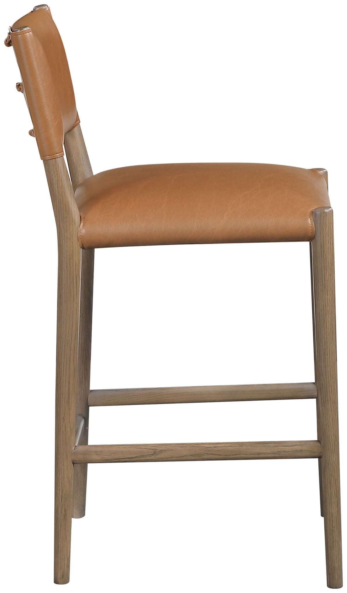 Andie - Upholstered Counter Stool - Brown Base