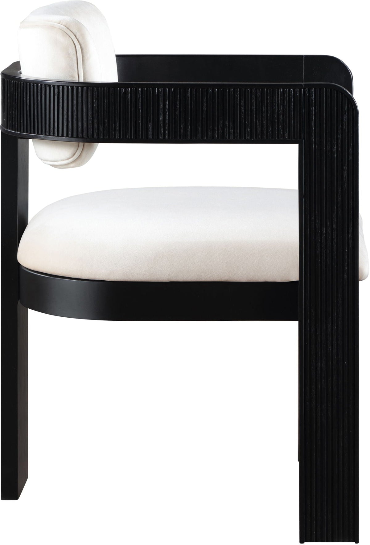 Sacha - Velvet Dining Chair With Black Base (Set of 2)