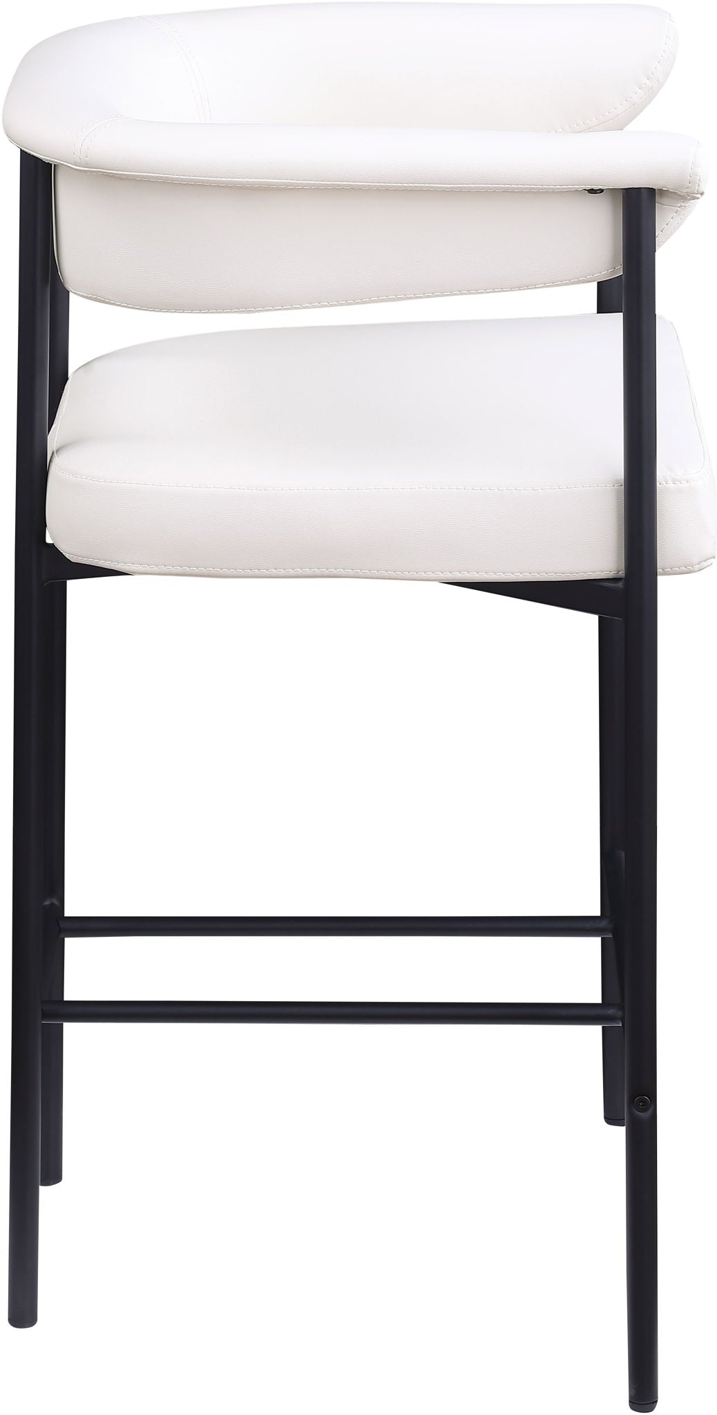 Malin - Faux Leather Counter Stool (Set of 2)