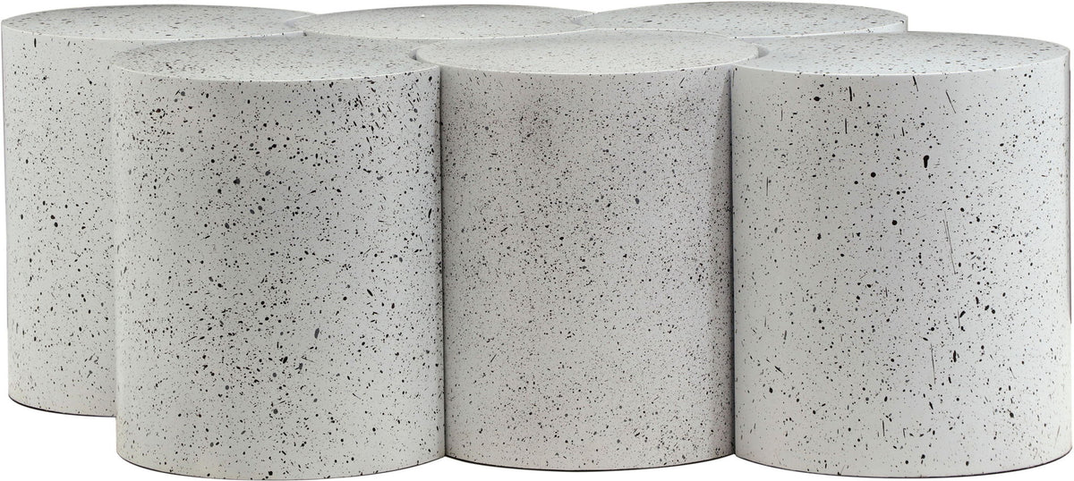 Dimple - 6 Piece Modular Coffee Table - Terazzo Finish