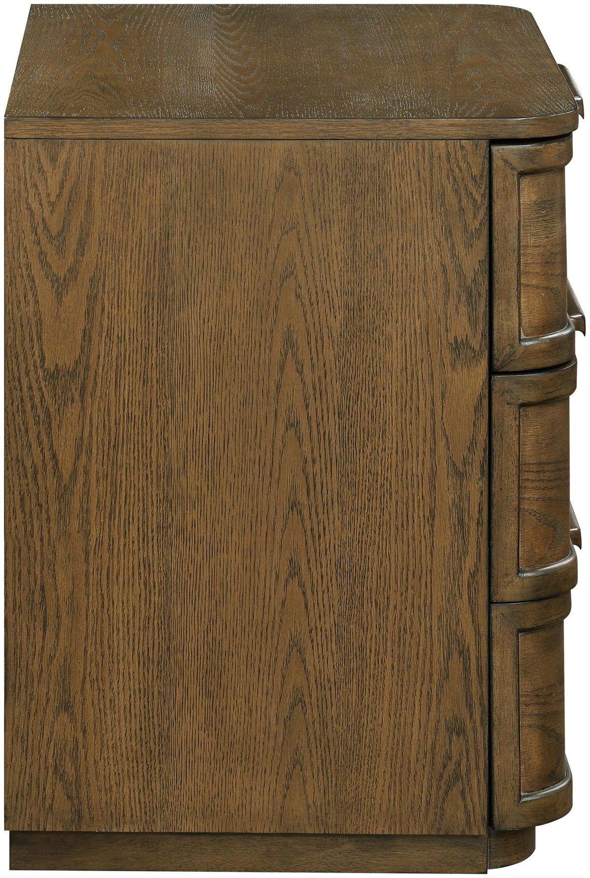 Tiberio - Oak Veneer And Solid Wood Nightstand