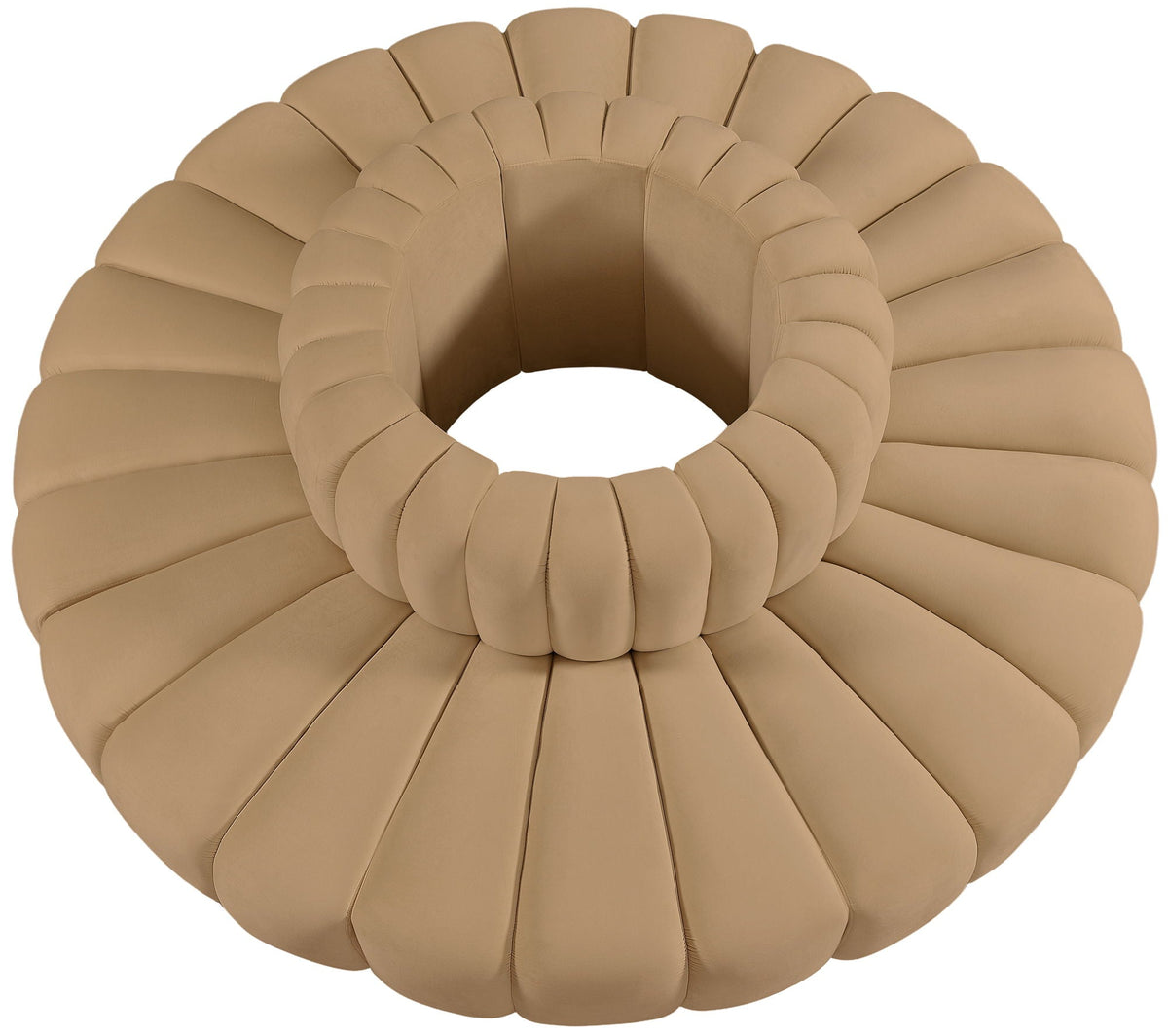 Arc - Velvet 8 Piece Round Modular Sofa