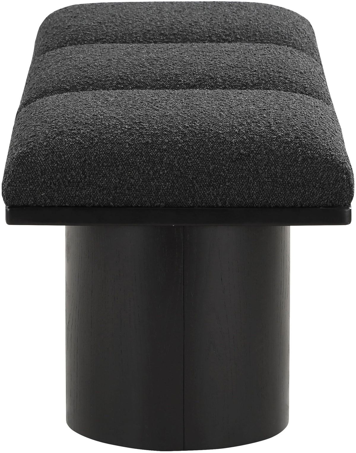 Pavilion - 3 Piece Modular Bench With Black Base