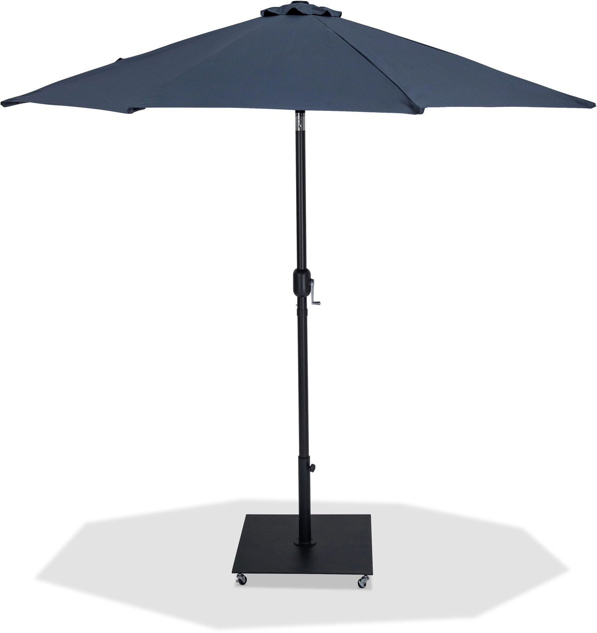 Fiji - Aluminum Patio Umbrella With Square Black Base