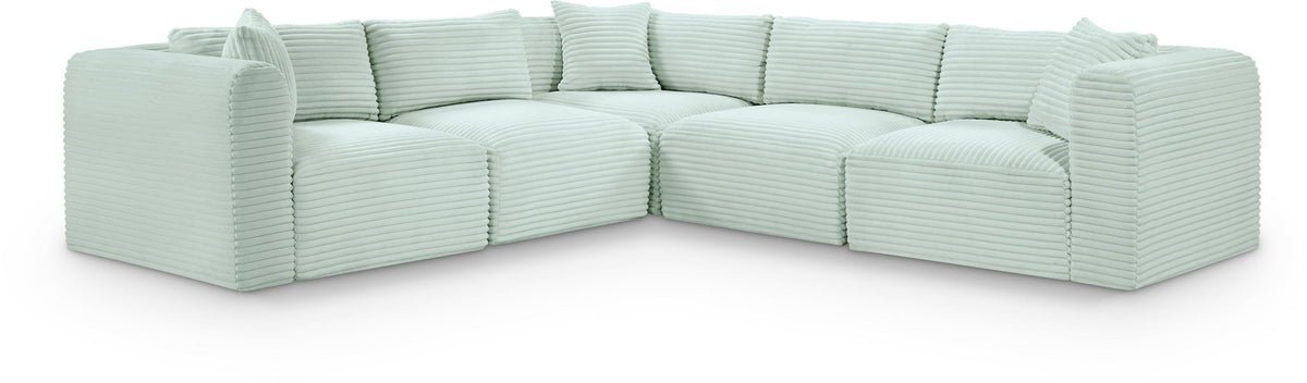 Shaggy - 5 Piece Modular Corner Sectional