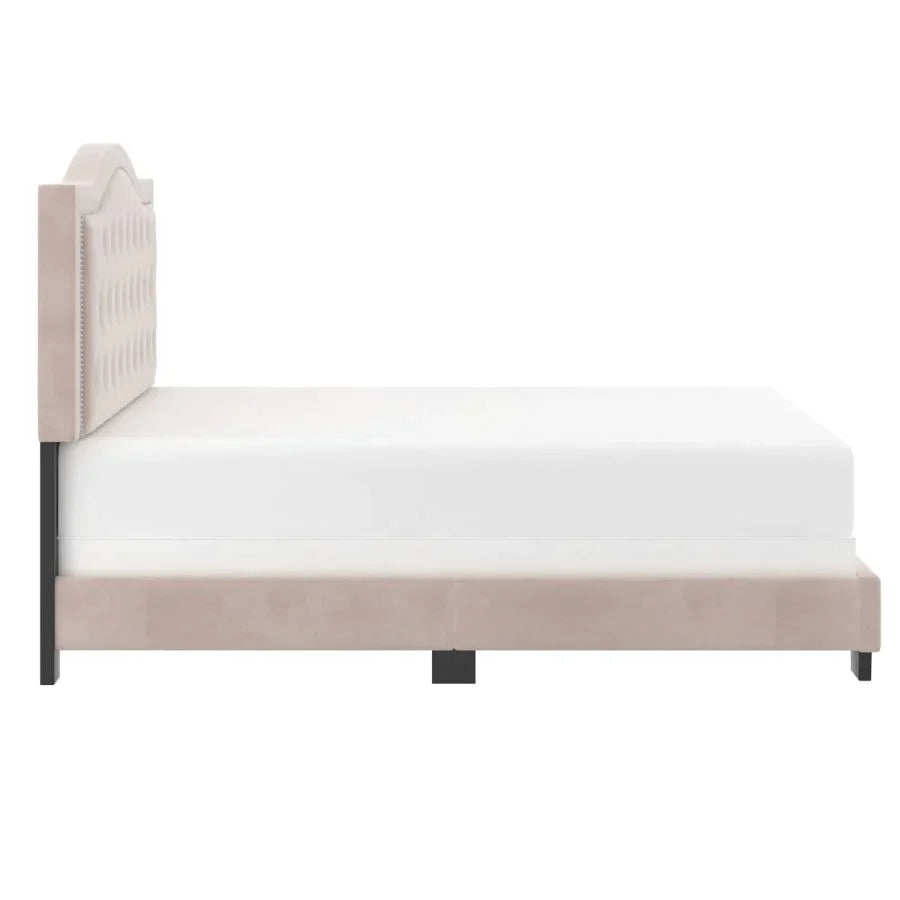 Pixie 54" Double Bed in Blush Pink - Furniture Depot