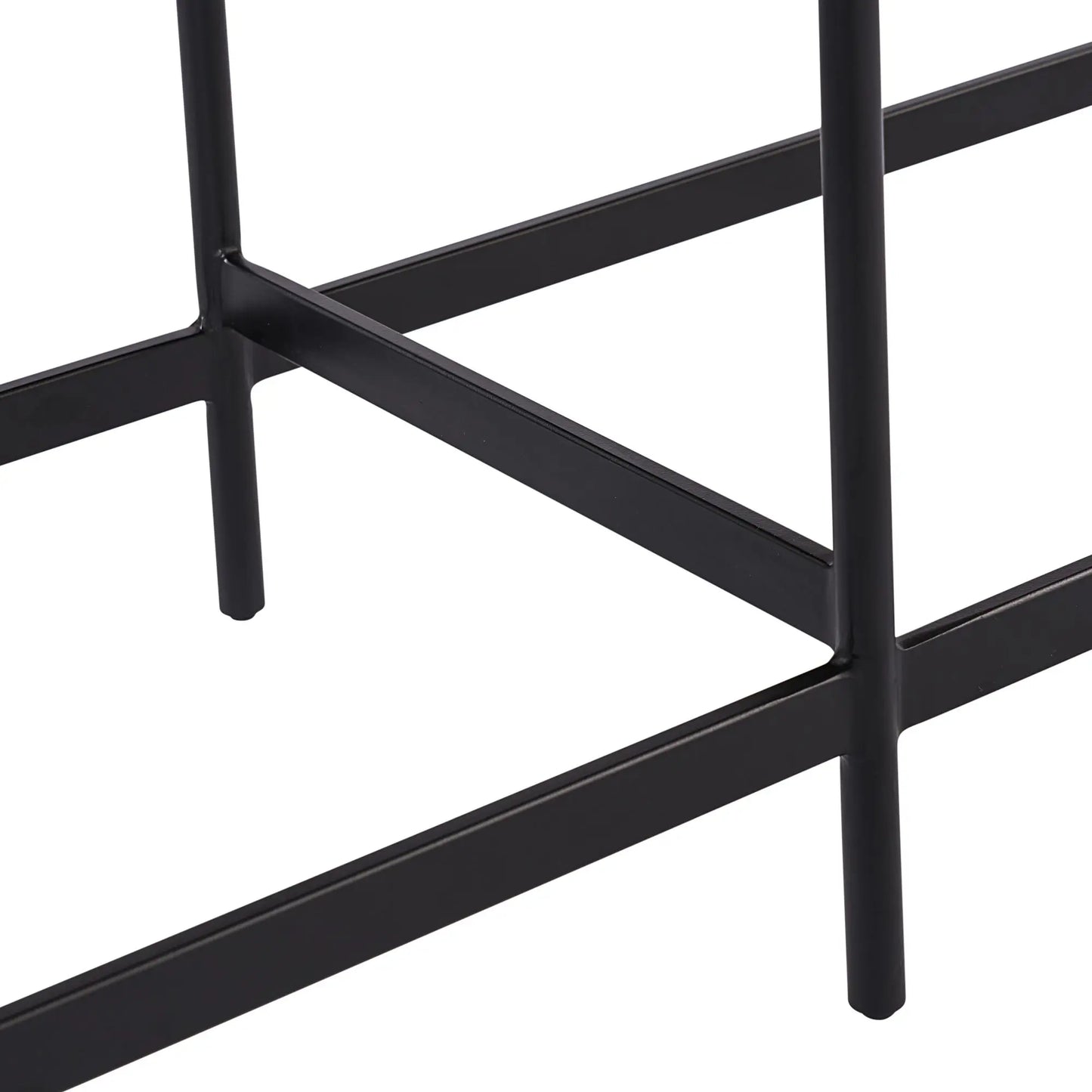 Omari Bench Sueded Light Tan Leather