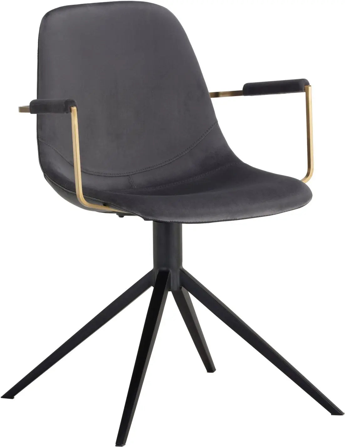 Cassius Swivel Dining Armchair
