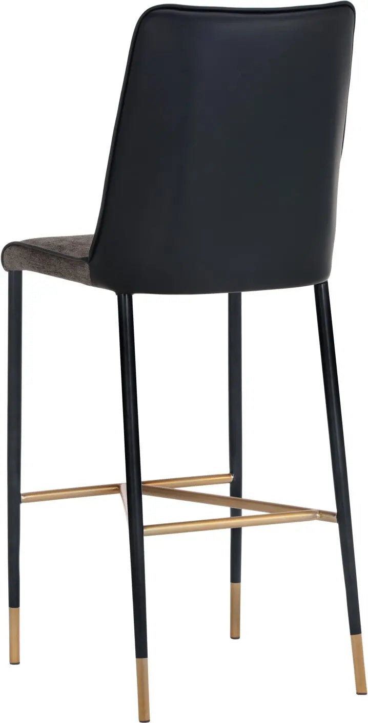 Klaus Barstool -Sparrow Grey / Napa Black