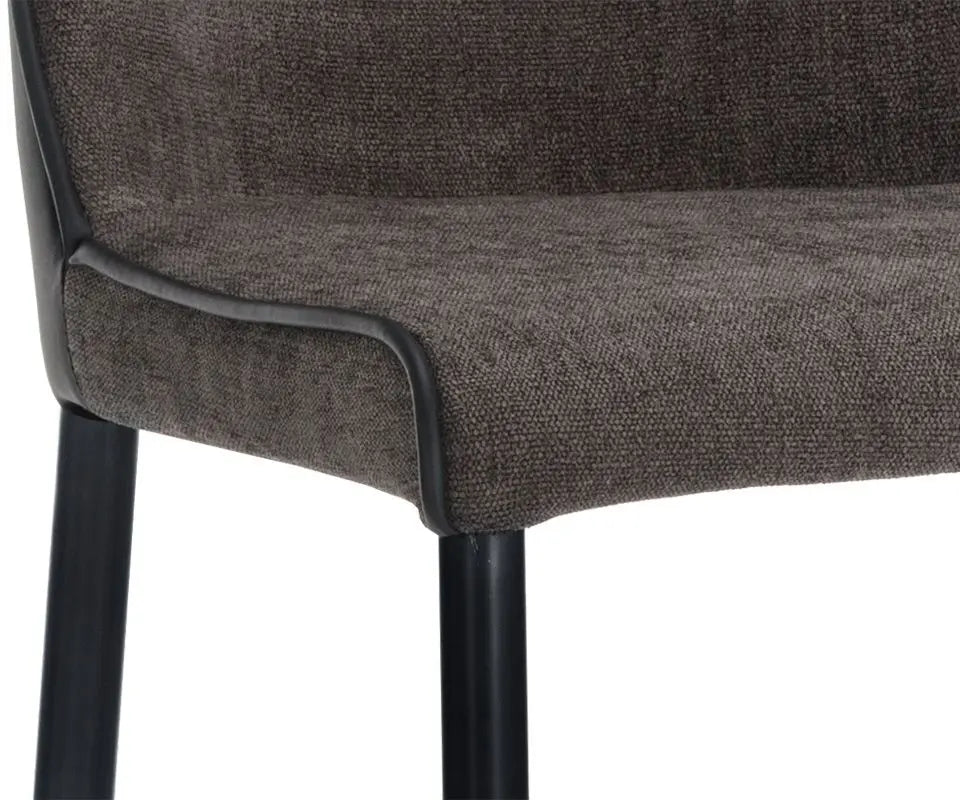 Klaus Barstool -Sparrow Grey / Napa Black