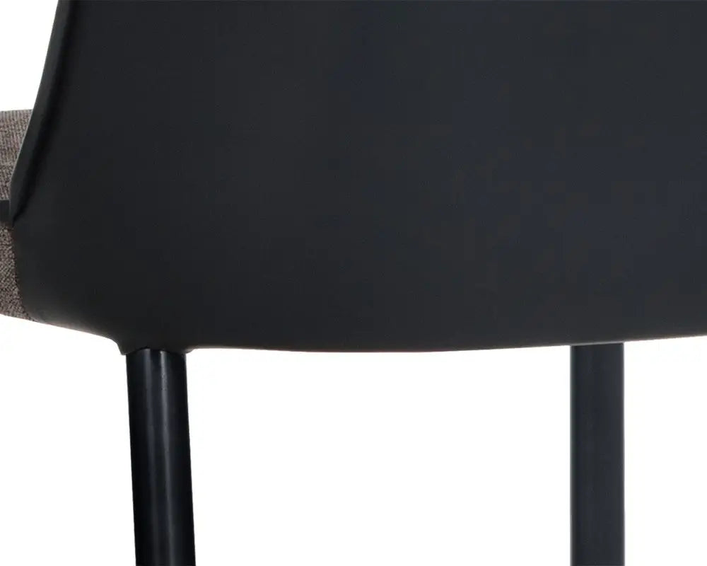 Klaus Barstool -Sparrow Grey / Napa Black
