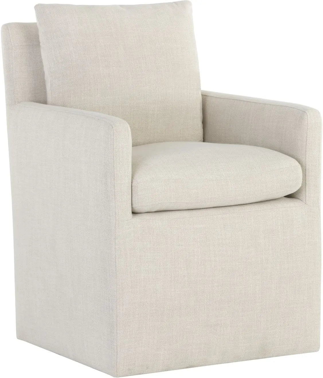 Glenrose Wheeled Dining Armchair