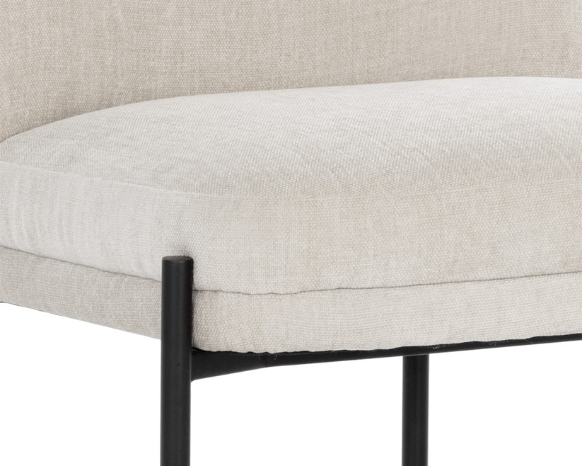 Richie Dining Chair Black Danny Ivory