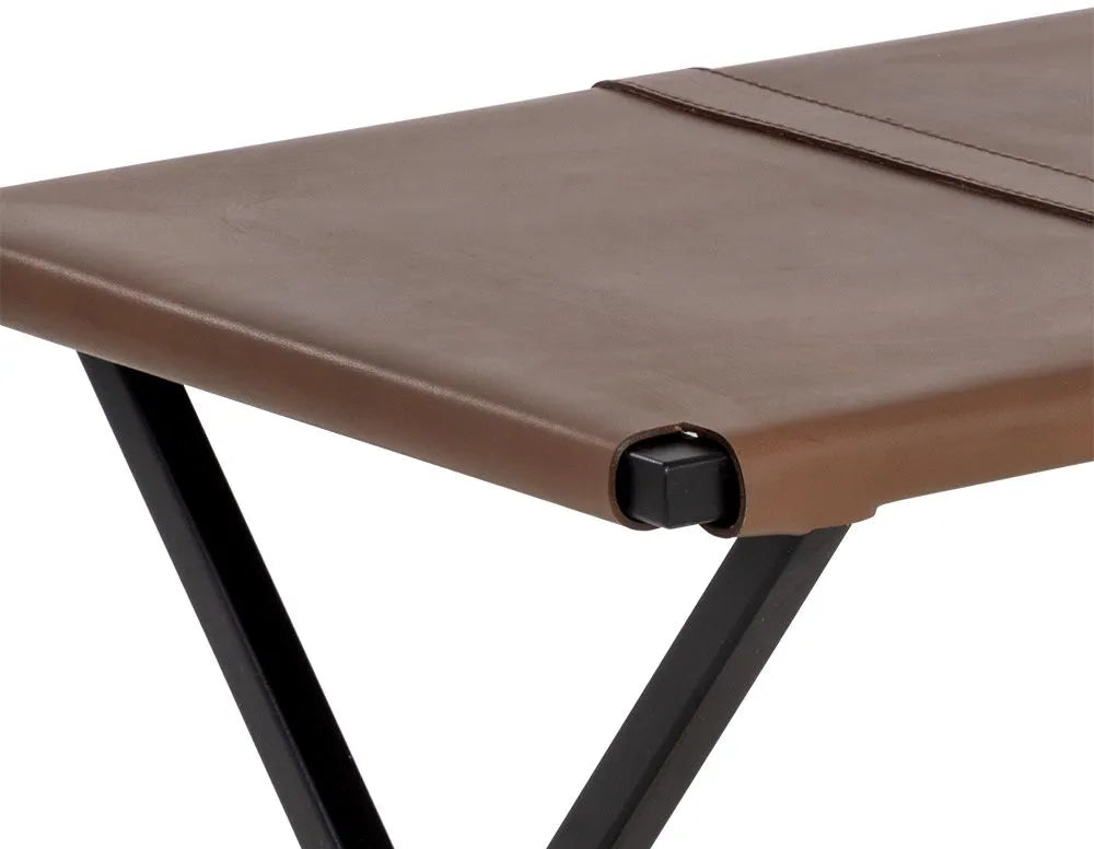 Elon Stool Vintage Cognac Leather