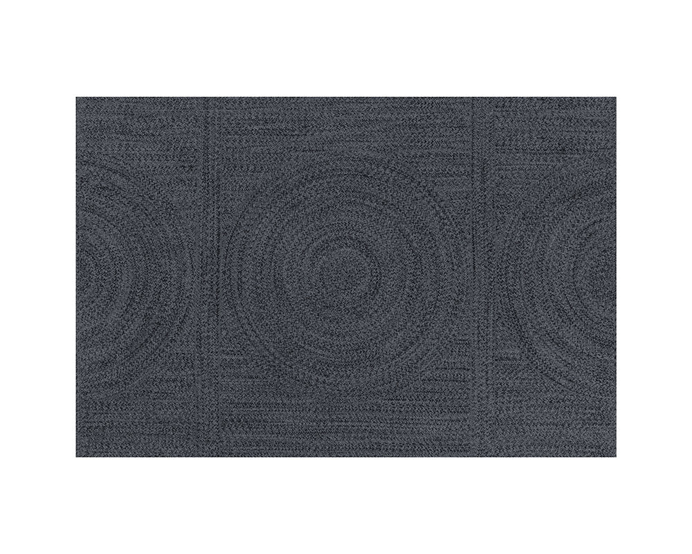 Gyre Hand Woven Rug Slate / Charcoal