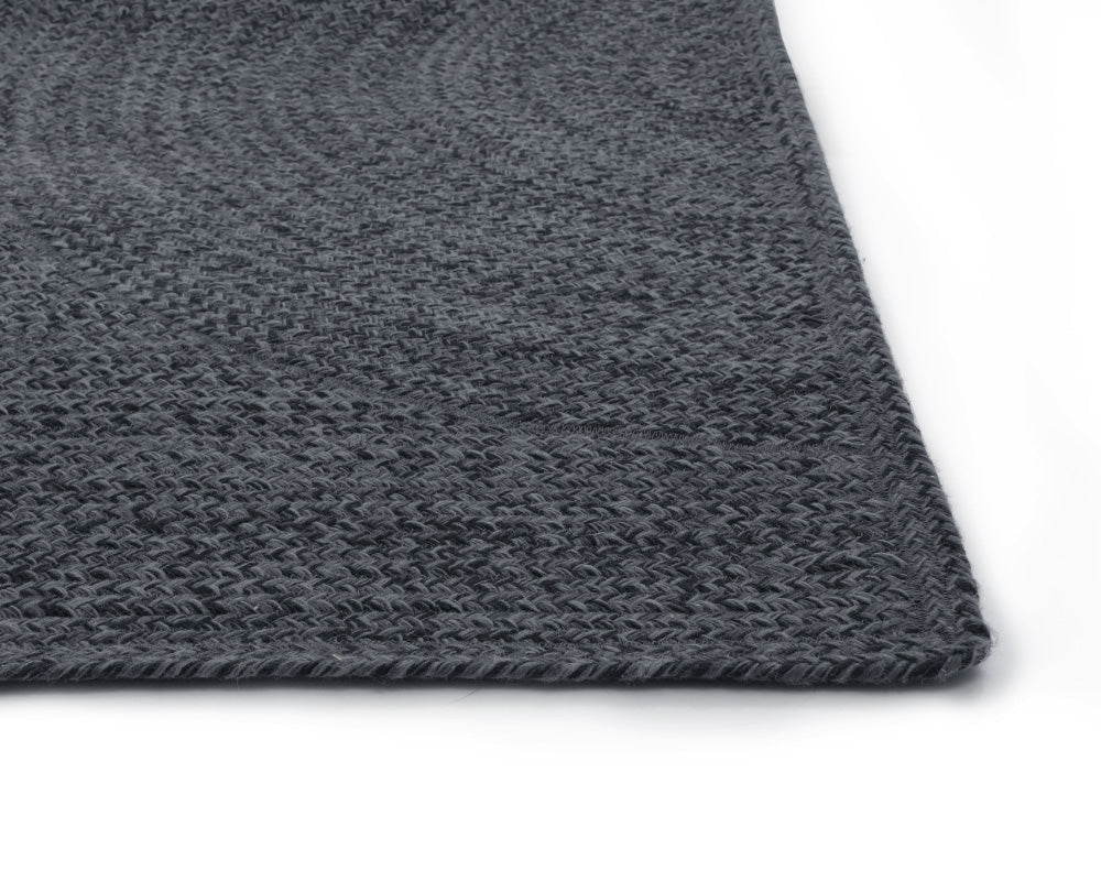 Gyre Hand Woven Rug Slate / Charcoal