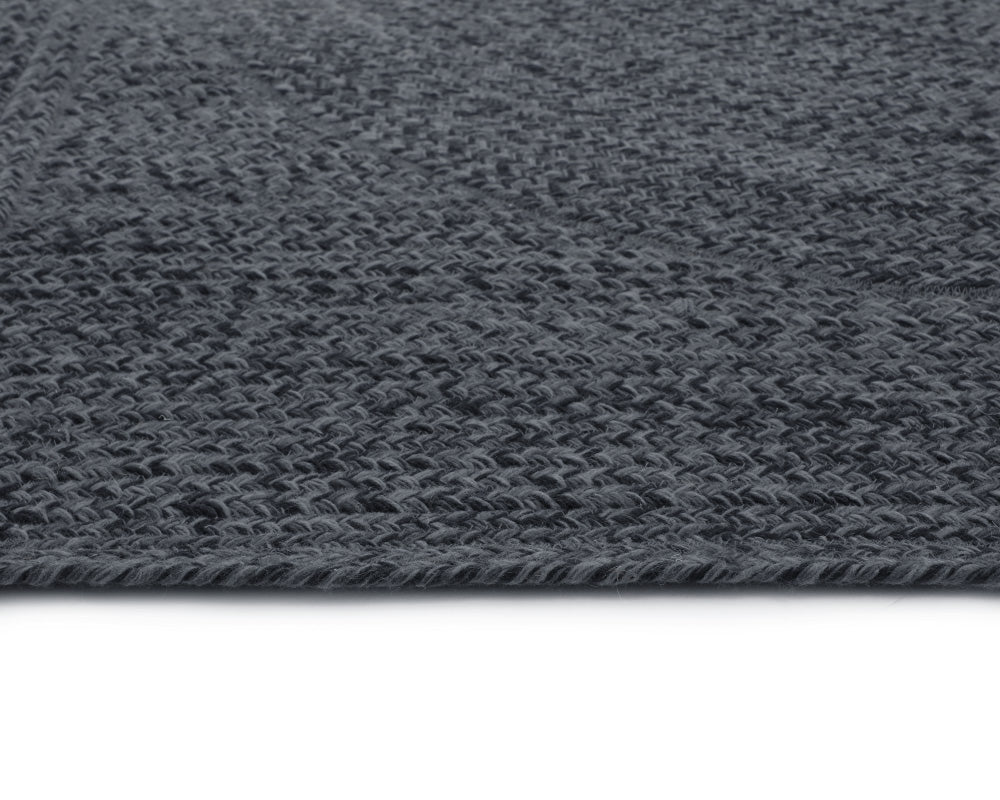 Gyre Hand Woven Rug Slate / Charcoal