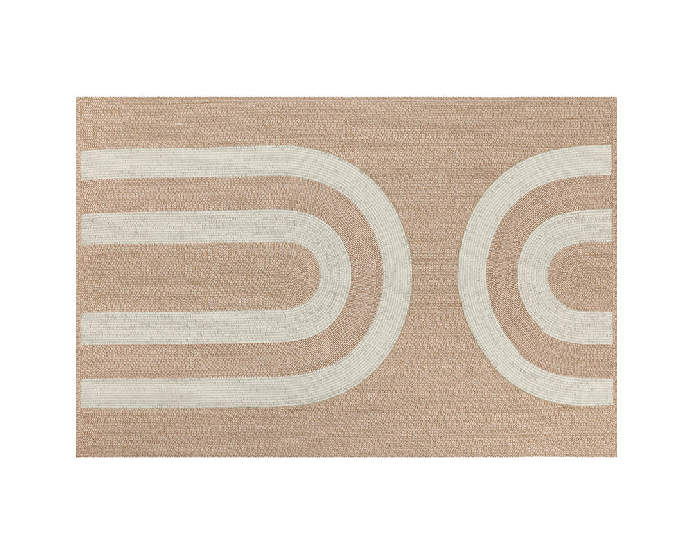 Derby Hand Woven Rug Sand / Cream