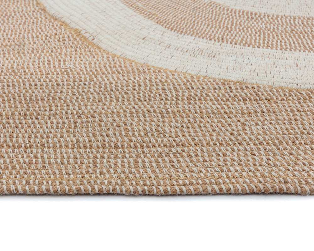 Derby Hand Woven Rug Sand / Cream
