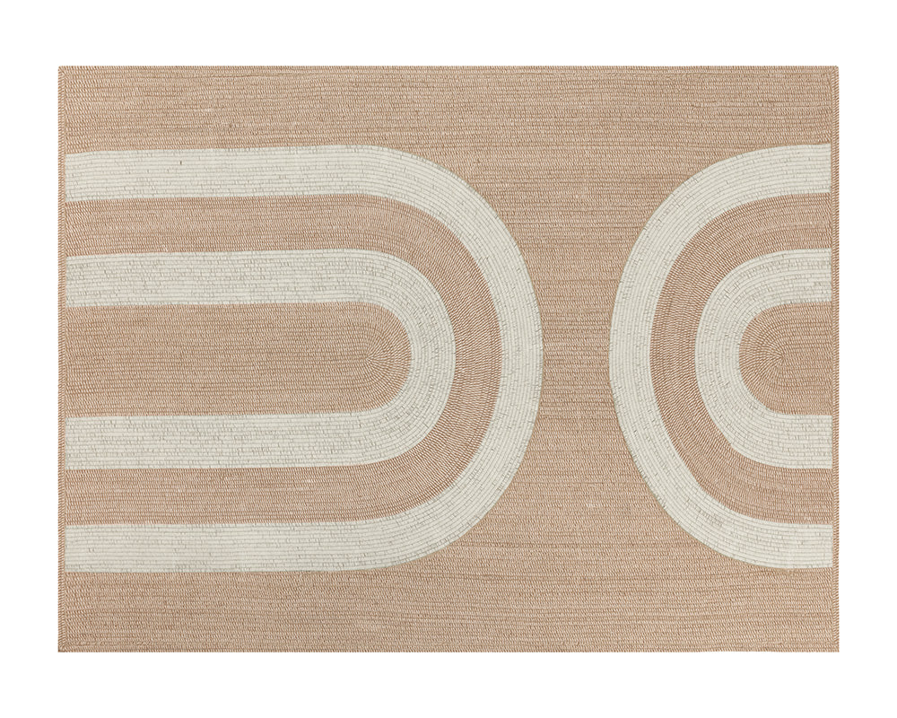 Derby Hand Woven Rug Sand / Cream
