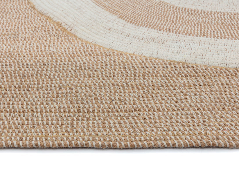 Derby Hand Woven Rug Sand / Cream