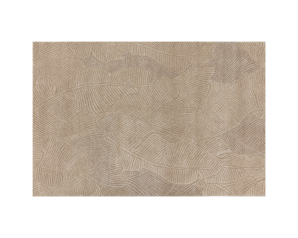 Calathea Hand Tufted Rug Sand