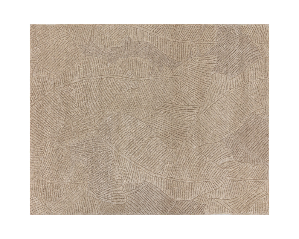 Calathea Hand Tufted Rug Sand