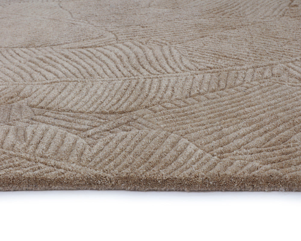 Calathea Hand Tufted Rug Sand