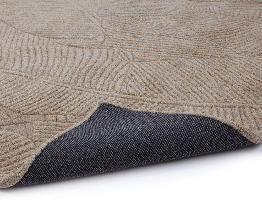 Calathea Hand Tufted Rug Sand