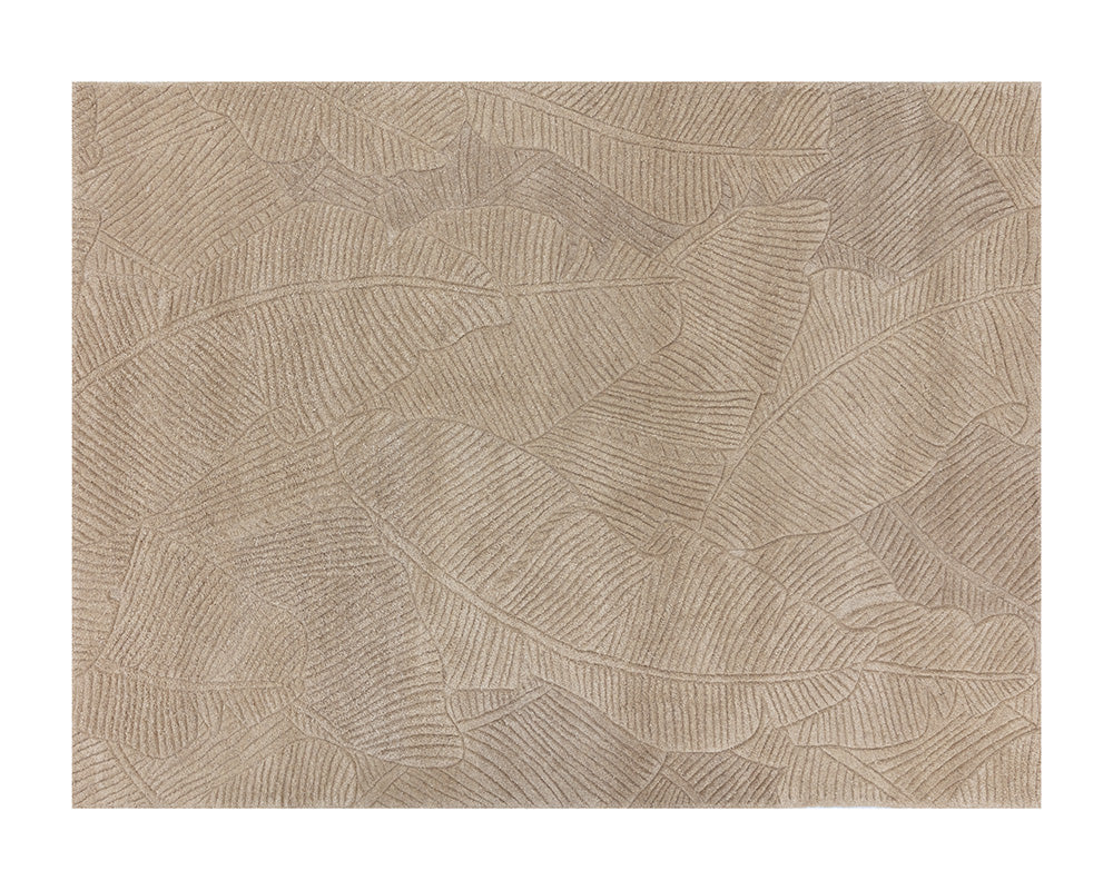 Calathea Hand Tufted Rug Sand