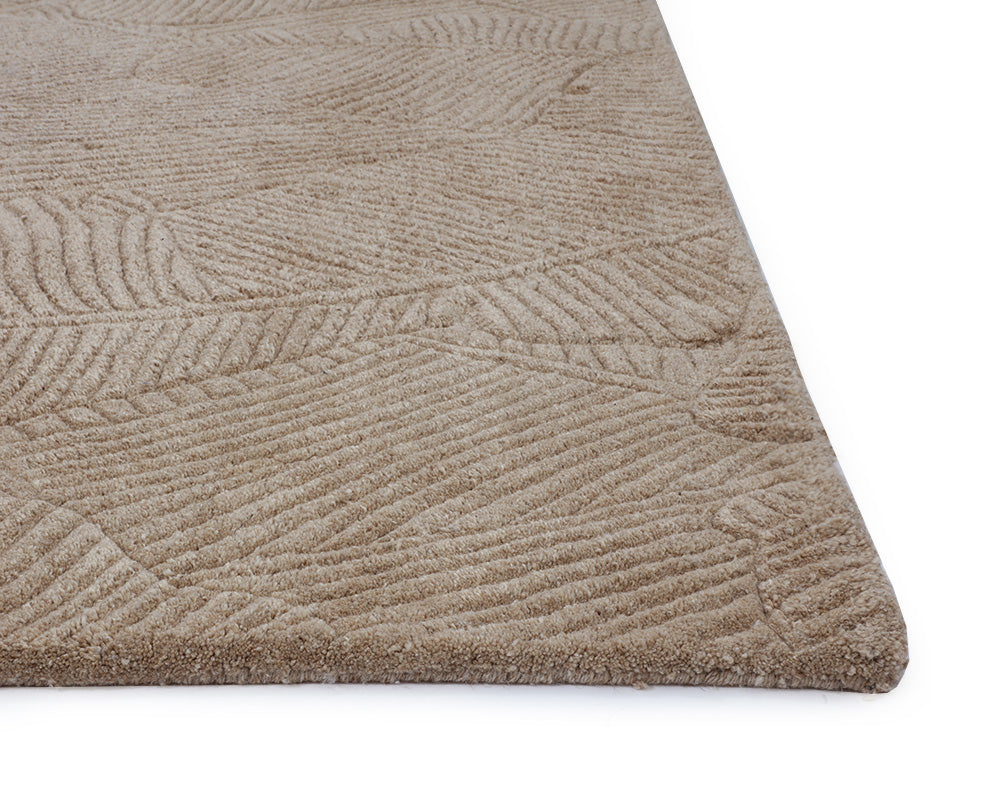 Calathea Hand Tufted Rug Sand