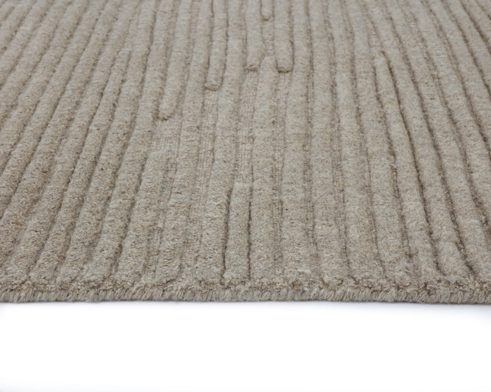 Deva Hand Woven Rug Taupe