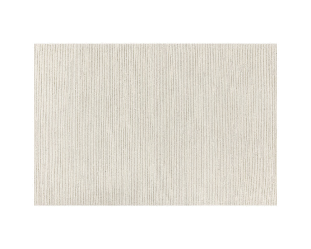 Deva Hand Woven Rug Ivory