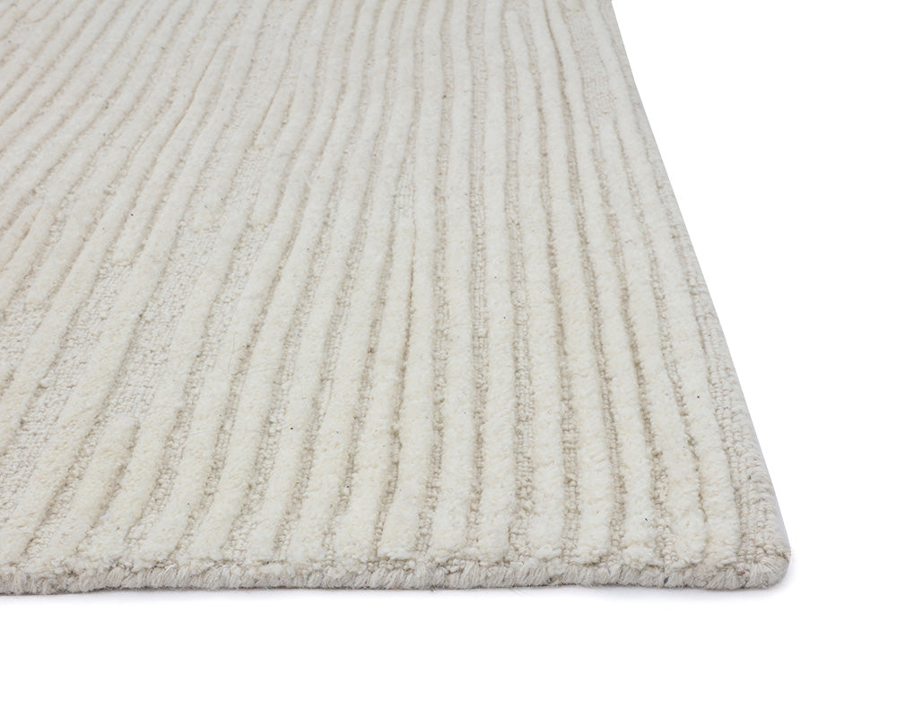 Deva Hand Woven Rug Ivory