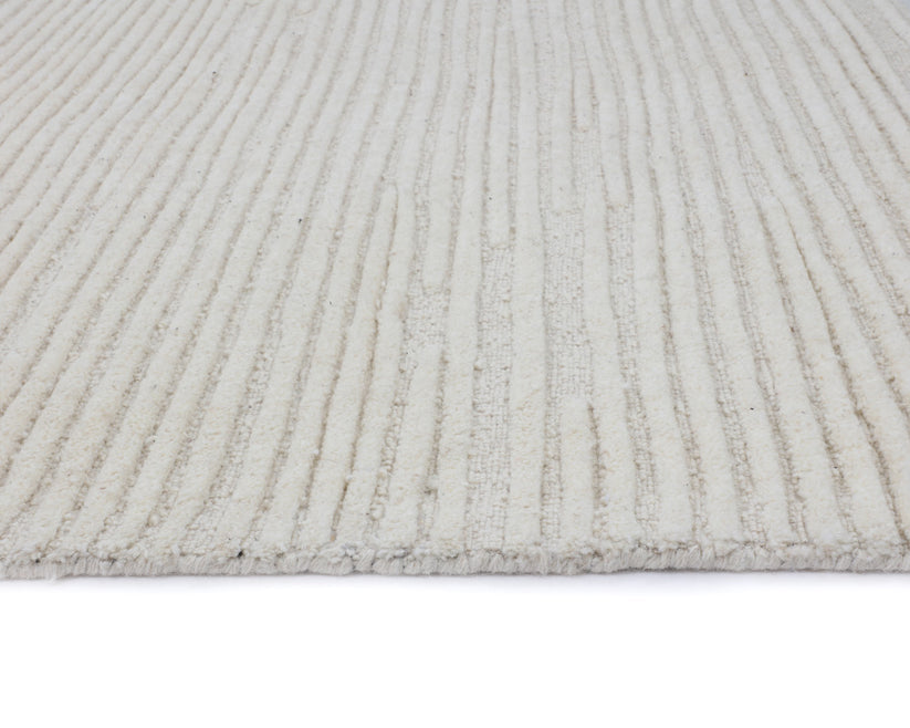 Deva Hand Woven Rug Ivory