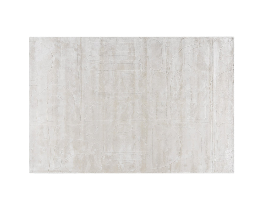 Caruso Hand Loomed Rug Cream / Ivory
