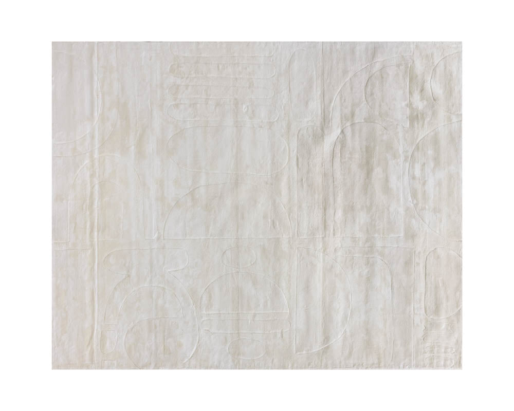 Caruso Hand Loomed Rug Cream / Ivory