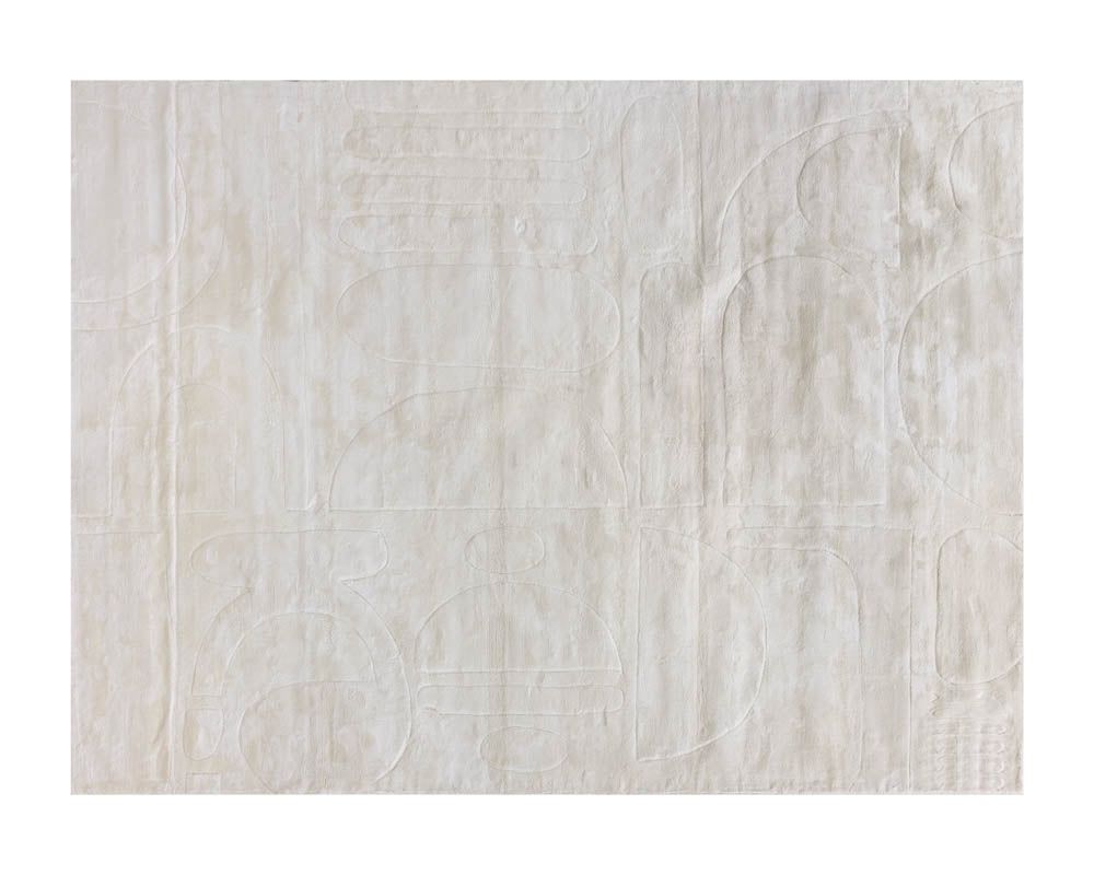 Caruso Hand Loomed Rug Cream / Ivory