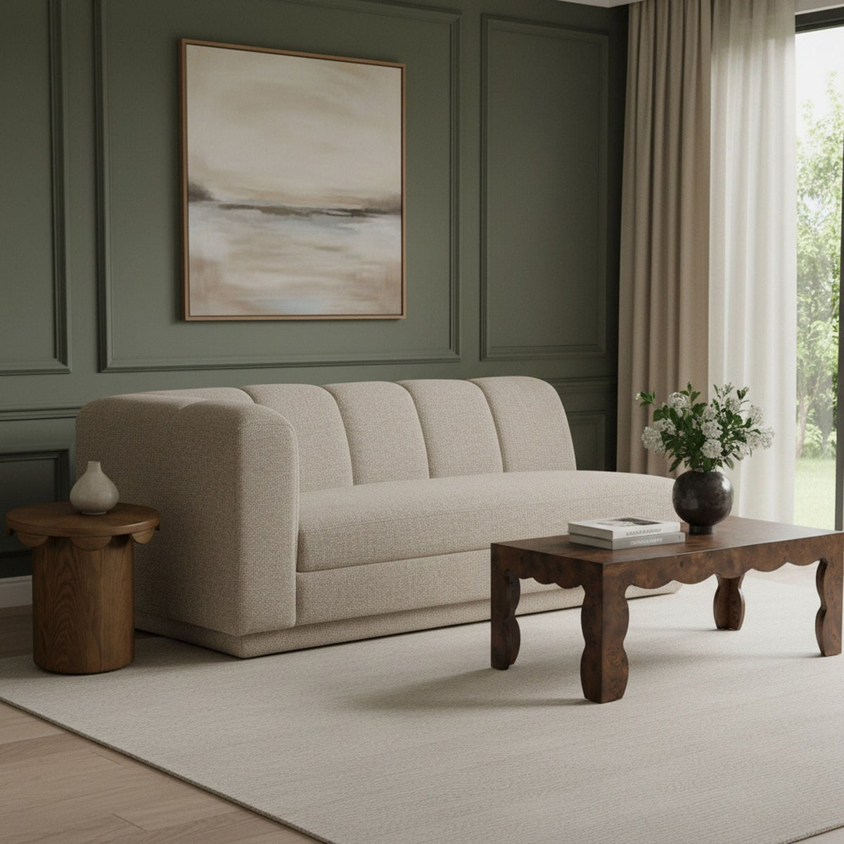 Modari - Fabric Upholstered Sofa