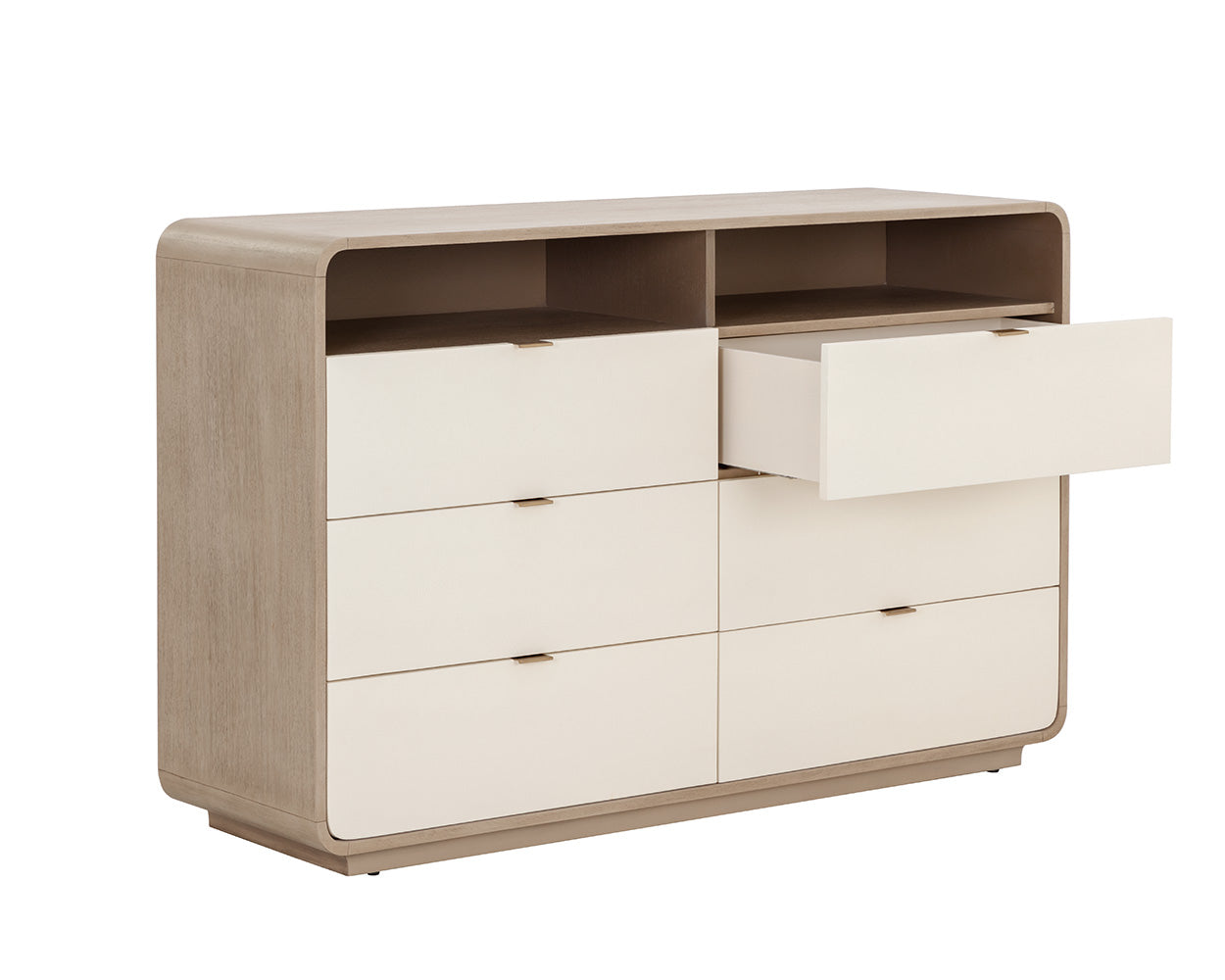 Kayden Dresser - Oyster Shagreen
