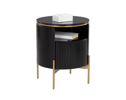 Paloma End Table - Black