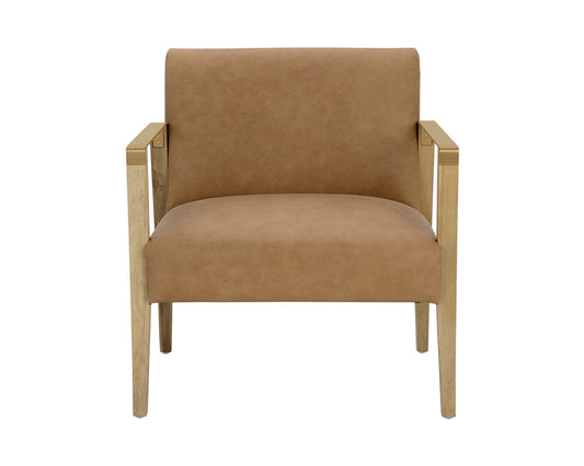 Earl Lounge Chair - Rustic Oak