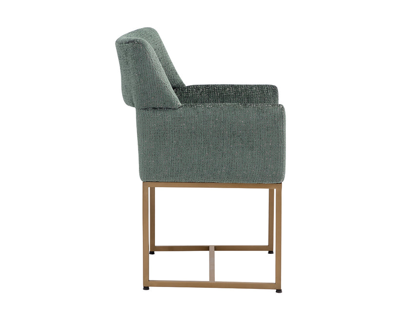 Greco Dining Armchair Aura Teal