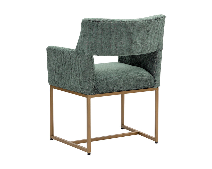 Greco Dining Armchair Aura Teal