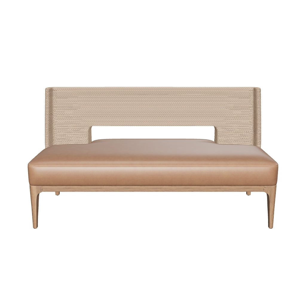 Brocco Banquette - Milliken Cognac