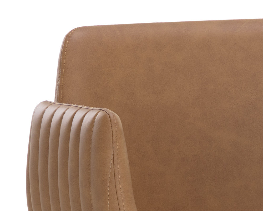 Lucano Counter Stool - Milliken Cognac