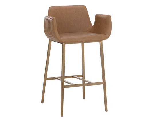 Lucano Barstool - Milliken Cognac