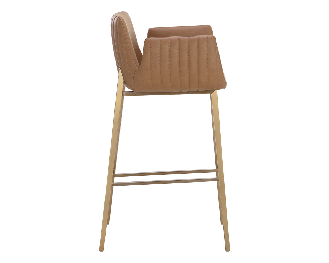 Lucano Barstool - Milliken Cognac
