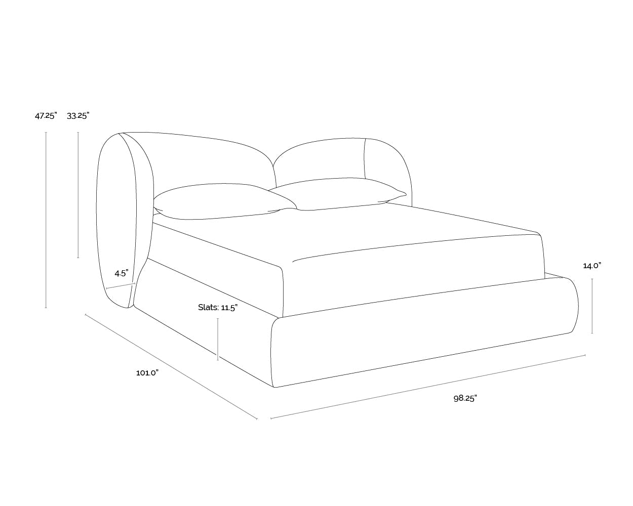 Esme Bed - King