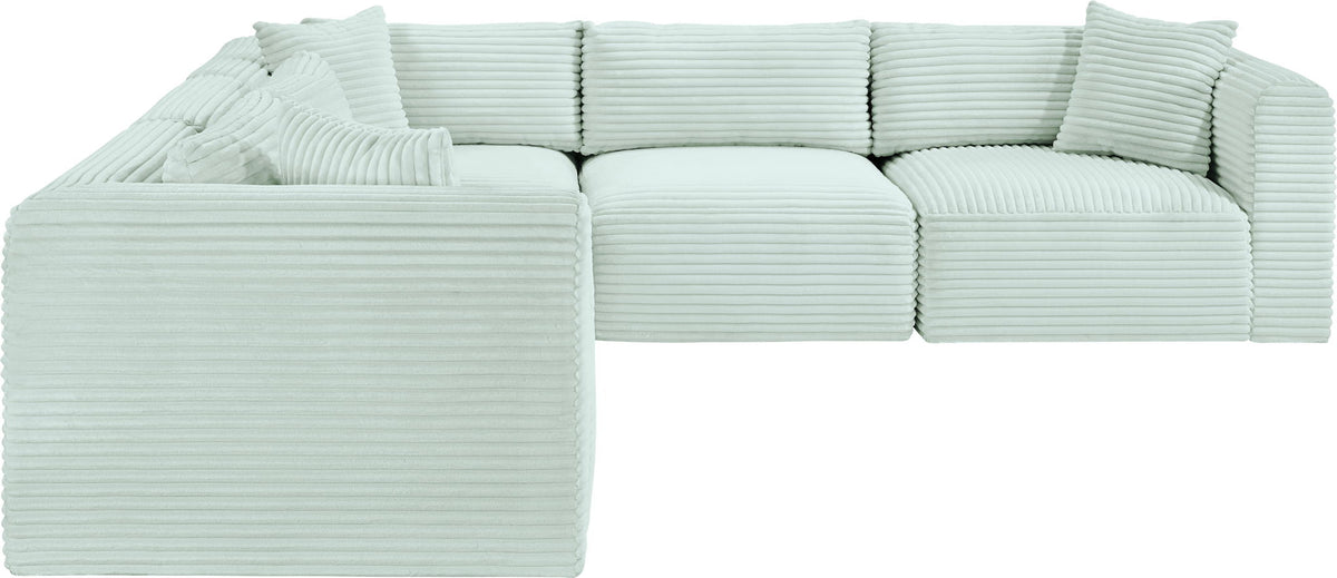 Shaggy - 5 Piece Modular Corner Sectional